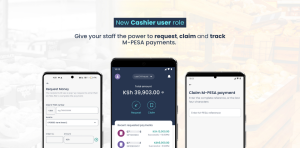 Introducing Cashier by Kopo Kopo — give your staff the power to request, claim and track M-PESA payments